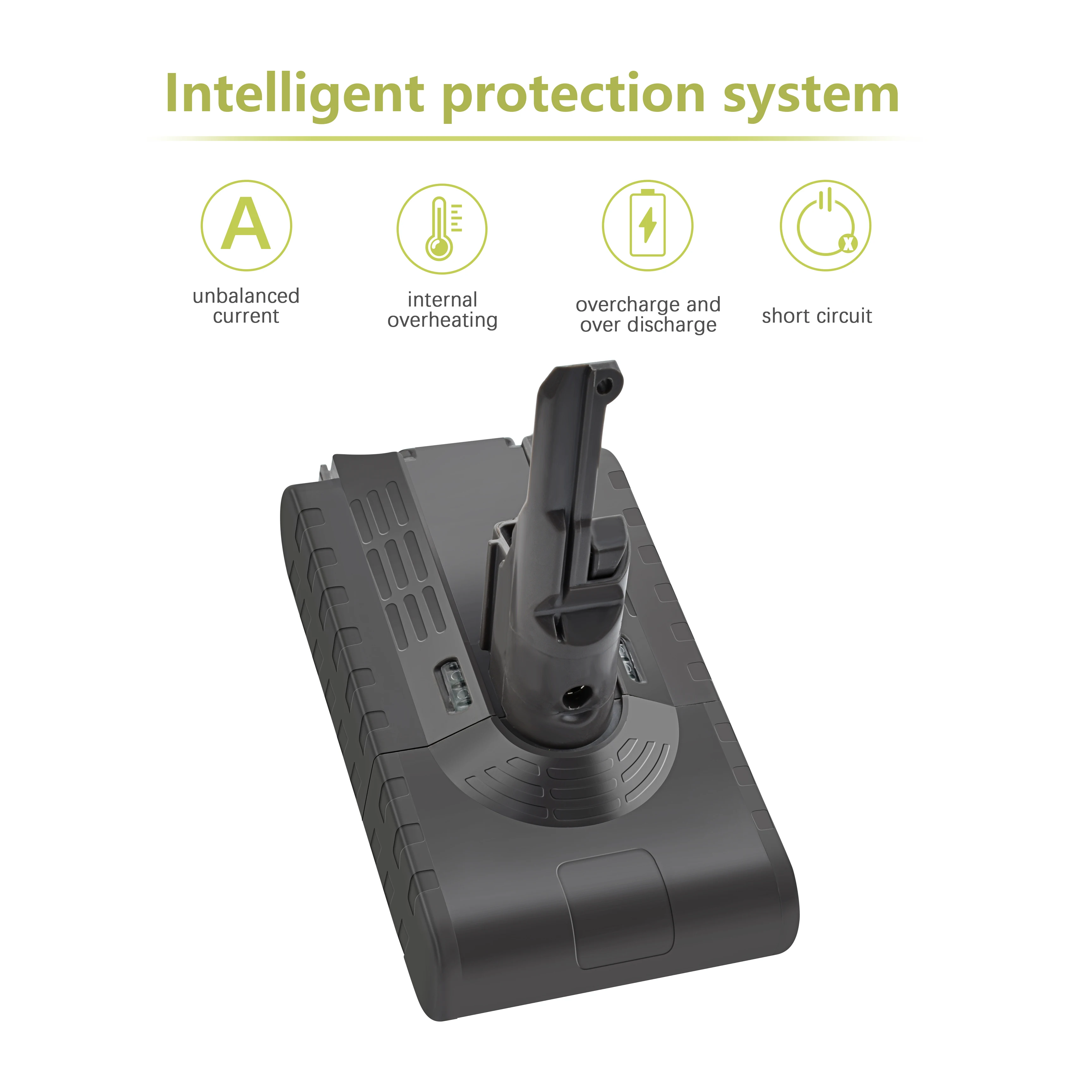 Bonadget 4000mAh 21,6 V 18650 литий-ионная батарея для Dyson V8 батарея ручной пылесос перезаряжаемый аккумулятор для электроинструментов