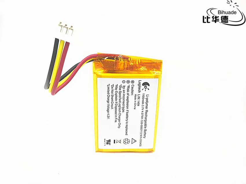 Литий ионный/литий ионный аккумулятор JST PH 2 0 мм 3 7 В 1100 мАч 703450 полимера для