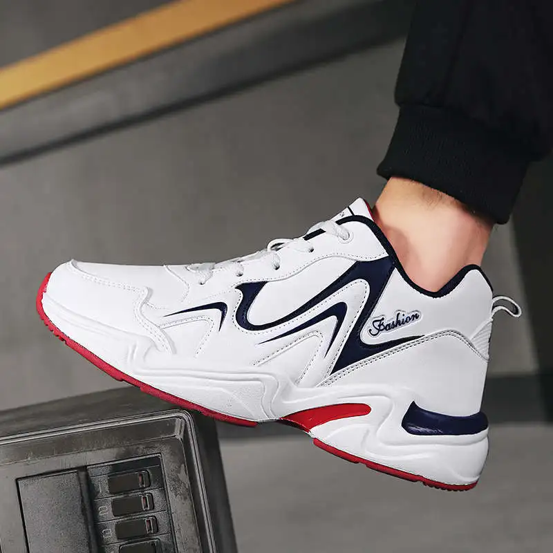 

Дышащие Беговые мужские спортивные кроссовки, резиновые Прочные эластичные мужские кроссовки 385D