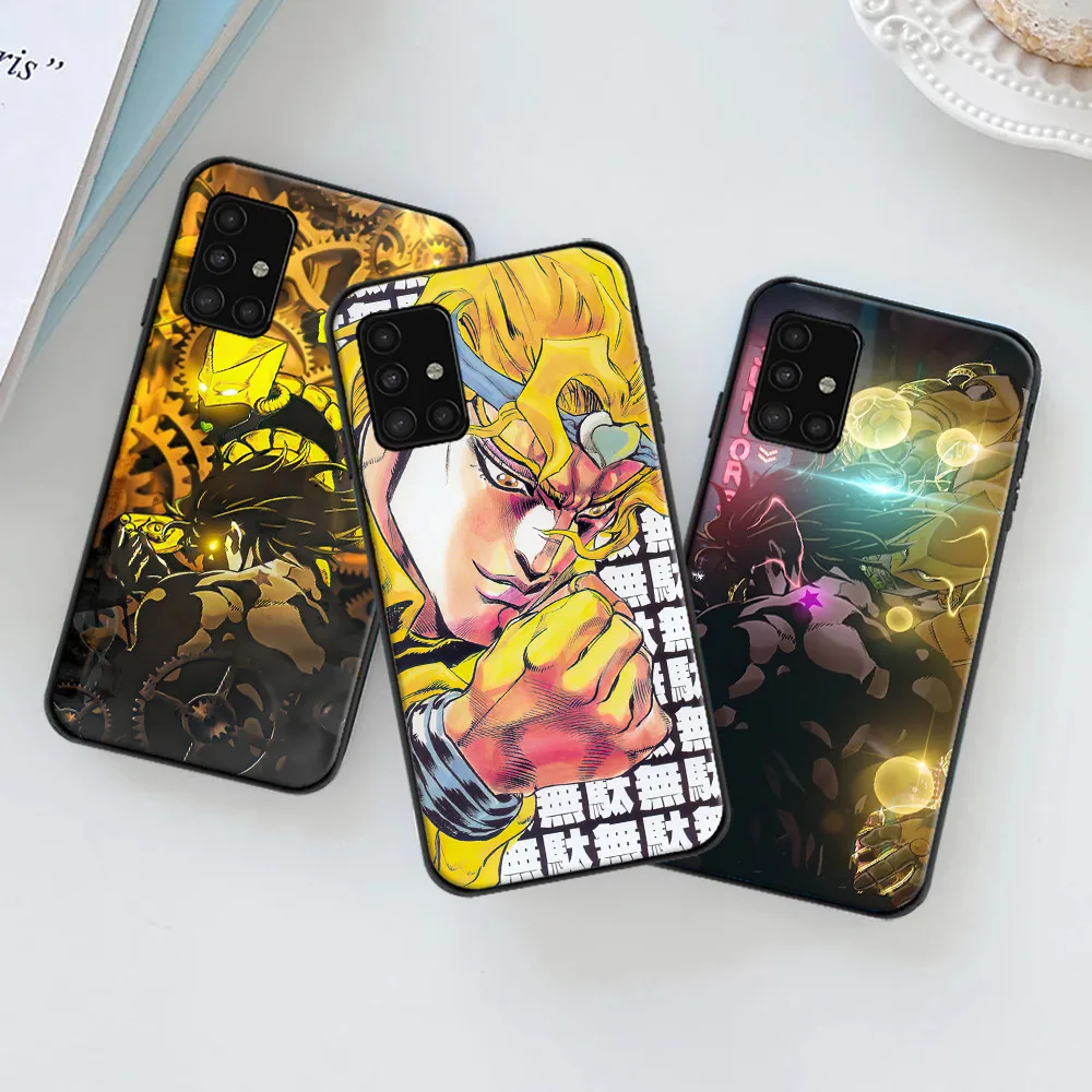 

JoJo Bizarre Adventure Phone Case For Samsung Galaxy A51 A71 A52 A72 4G 5G For A51 Funda Coque Soft TPU Back Cover Dio Brando
