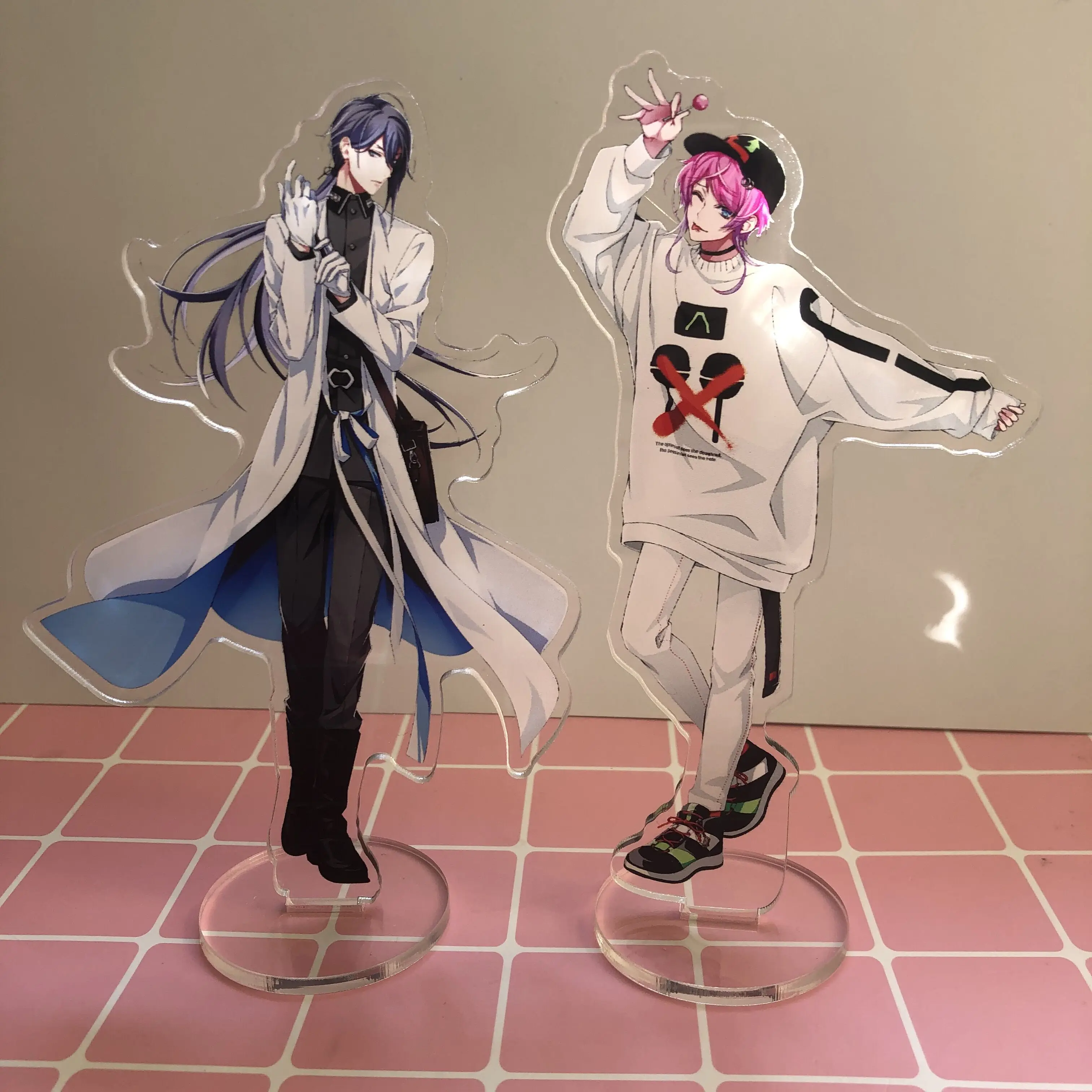 

Anime DRB Hypnosis Mic Division Rap Battle IchiroRamuda Acrylic Cute Stand Figure Cosplay Cartoon Model Plate Desk Table Decor