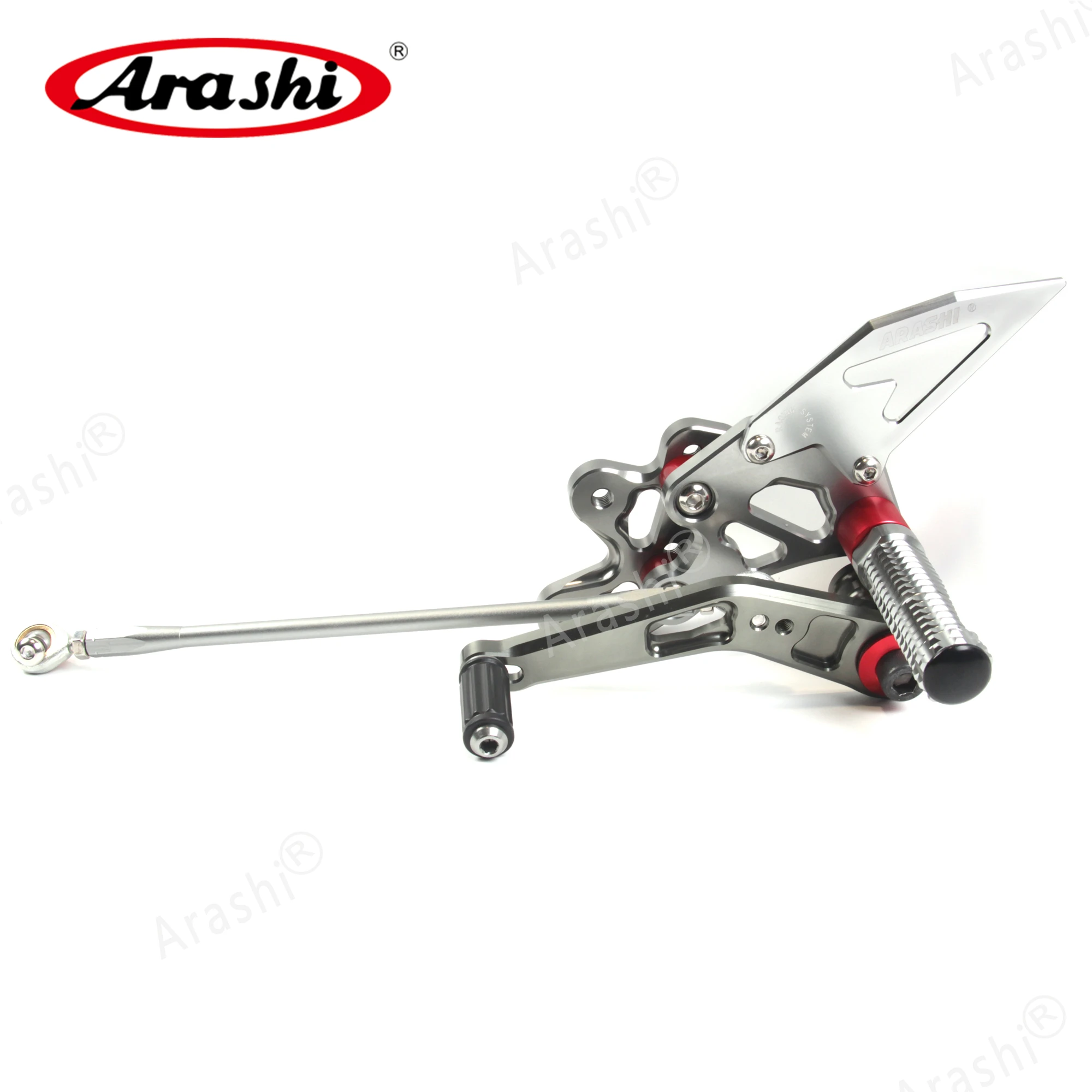 Arashi для SUZUKI GSXR600 GSXR750 2006 2010 регулируемая подставка ног подставки фотосессия 2007 2008
