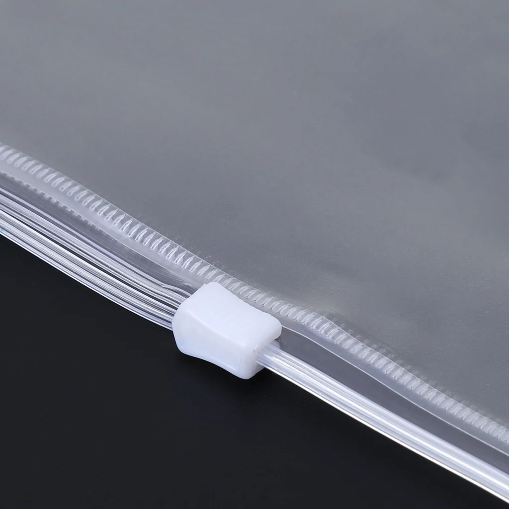 Прозрачная сумка для хранения из ПВХ дневника визитки на молнии|Планировщики| |