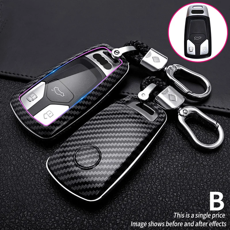 

Брелок для ключей Audi A4 A4L A5 A6L Q5 Q7 TT QT S5 S7 TTS 2016 2017 2018