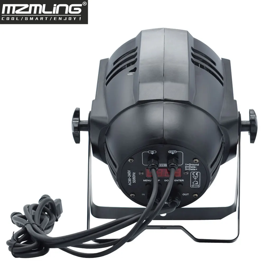 4 шт./лот 18x18 Вт светодиодный RGBWA + UV 6 в 1 Par Light DMX512/Auto/Sound/Master Slave Control DJ /Bar вечерние/Show