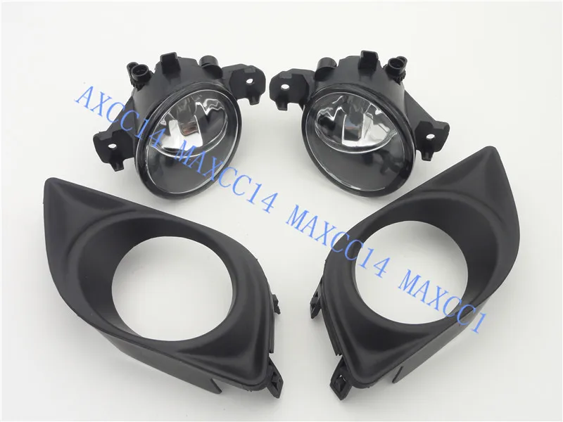 Комплект передних противотуманных фар фары для вождения + крышка с лампочкой NISSAN