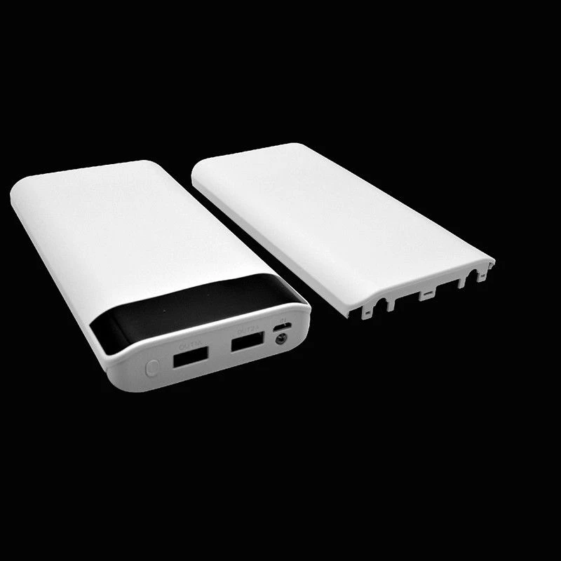 Двойной 2 usb порта зарядное устройство коробка 8X18650 DIY Kit power Bank чехол для умного