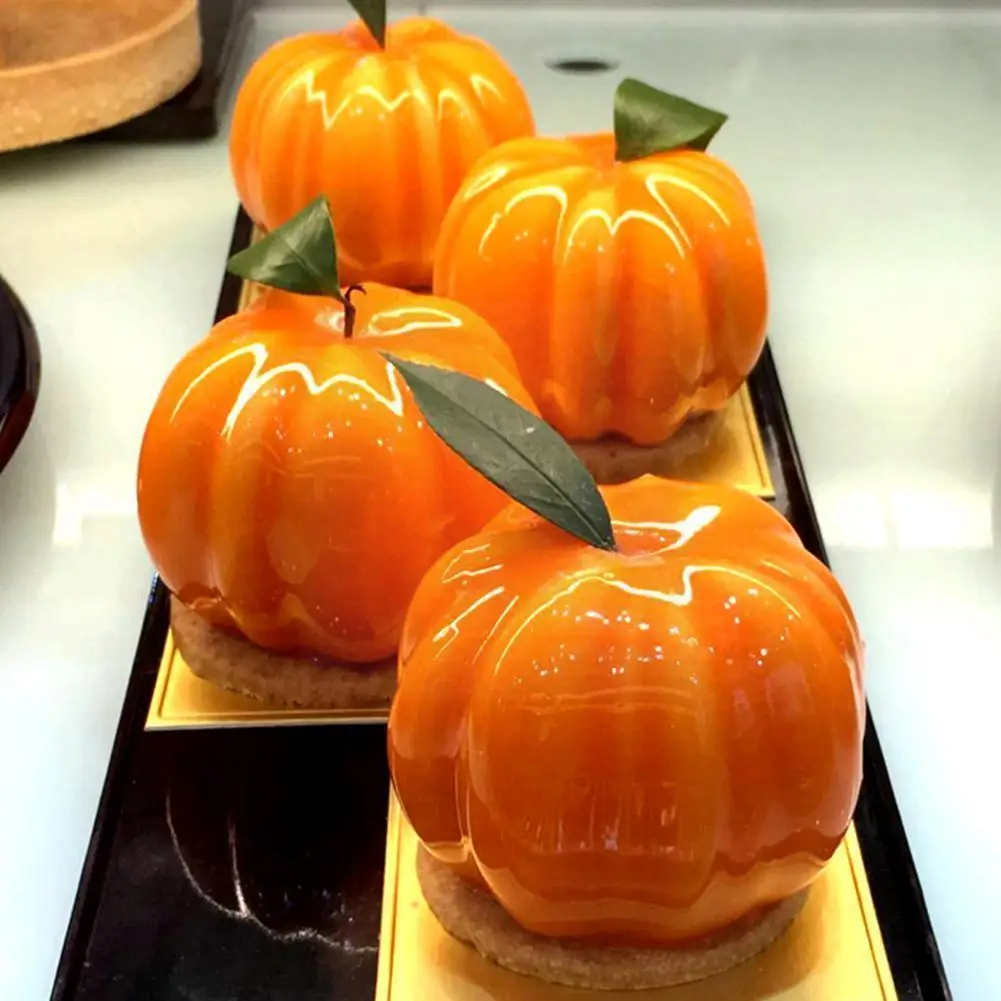 

Форма для выпечки тортов, 6 ячеек, тыква, искусственная свеча, формы ручной работы, форма для мыла, выпечки торта, мыла Y2F1