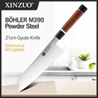 Нож Gyuto 60-62 HRC Bohler M390, 210 мм