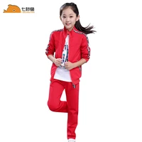 child tracksuit 2022 girls jogging sets 4 15 outfits 2 piece sportwear spring childrens clothing training suit