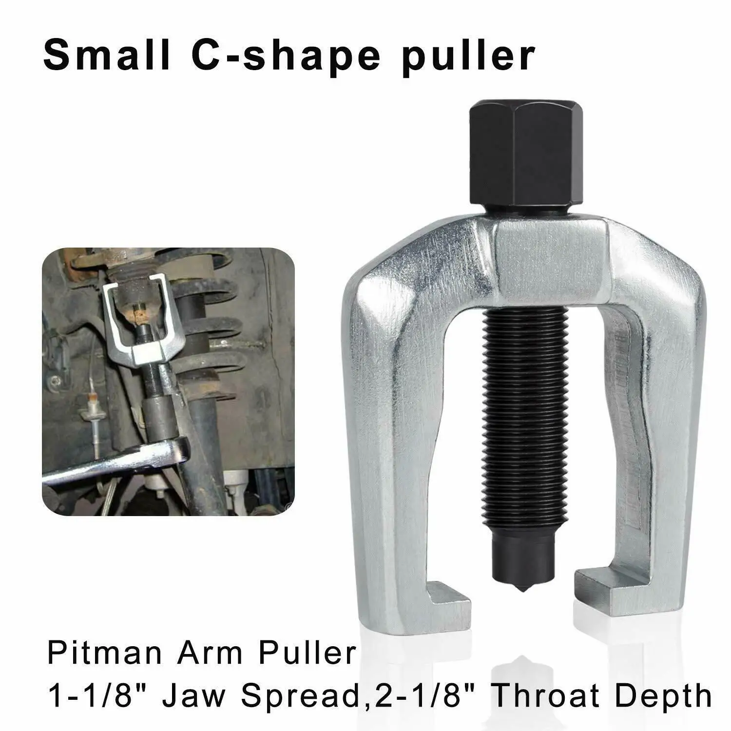 

Chuang Qian 21 Pieces Toolbox Master Ball Joint/U-Joint Removal and Installation Service Front End Service Tool Set