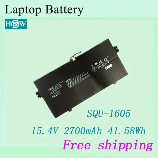 100% новый SQU-1605 Аккумулятор для ноутбука acer Spin 7 SP714-51 SF713-51 Swift S7-371 SF713 аккумулятор
