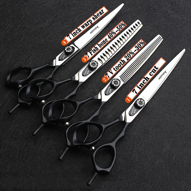 Парикмахерские ножницы 7 дюймов набор парикмахерских ножниц парикмахерские