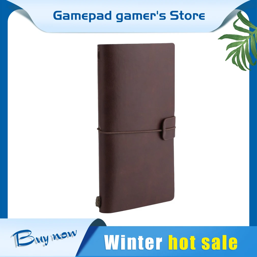 Винтажный блокнот в твердой обложке спиральная Мягкая тетрадь из искусственной