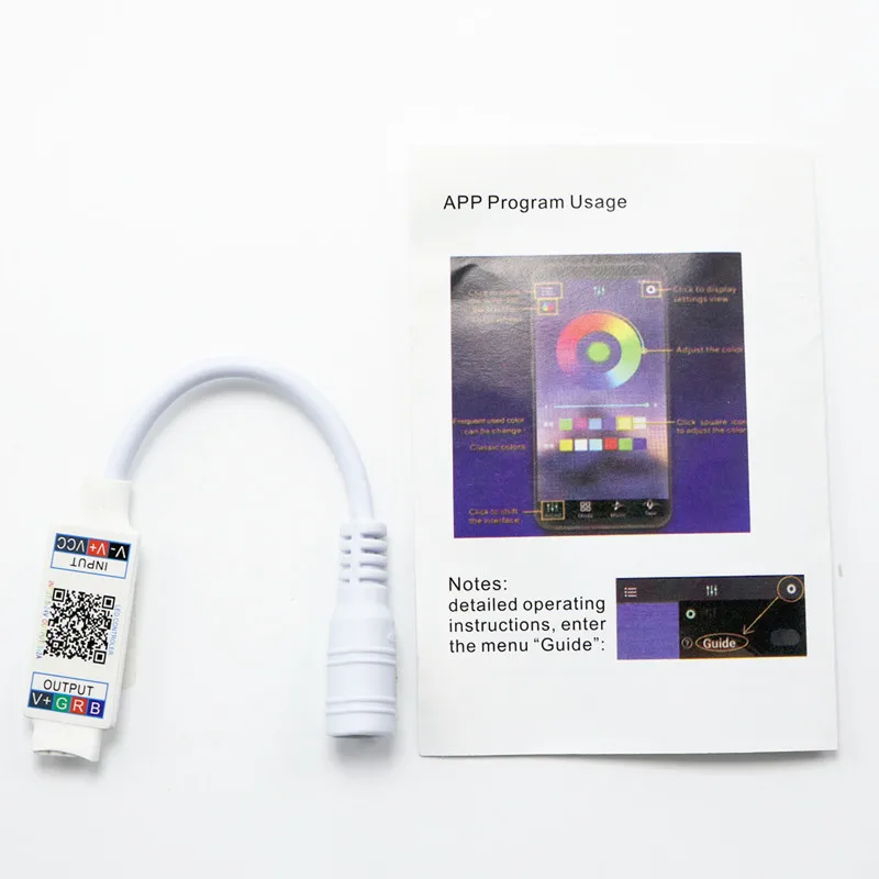 Bluetooth Wifi RGB пульт дистанционного управления DC 5V мини музыкальный контроллер умный