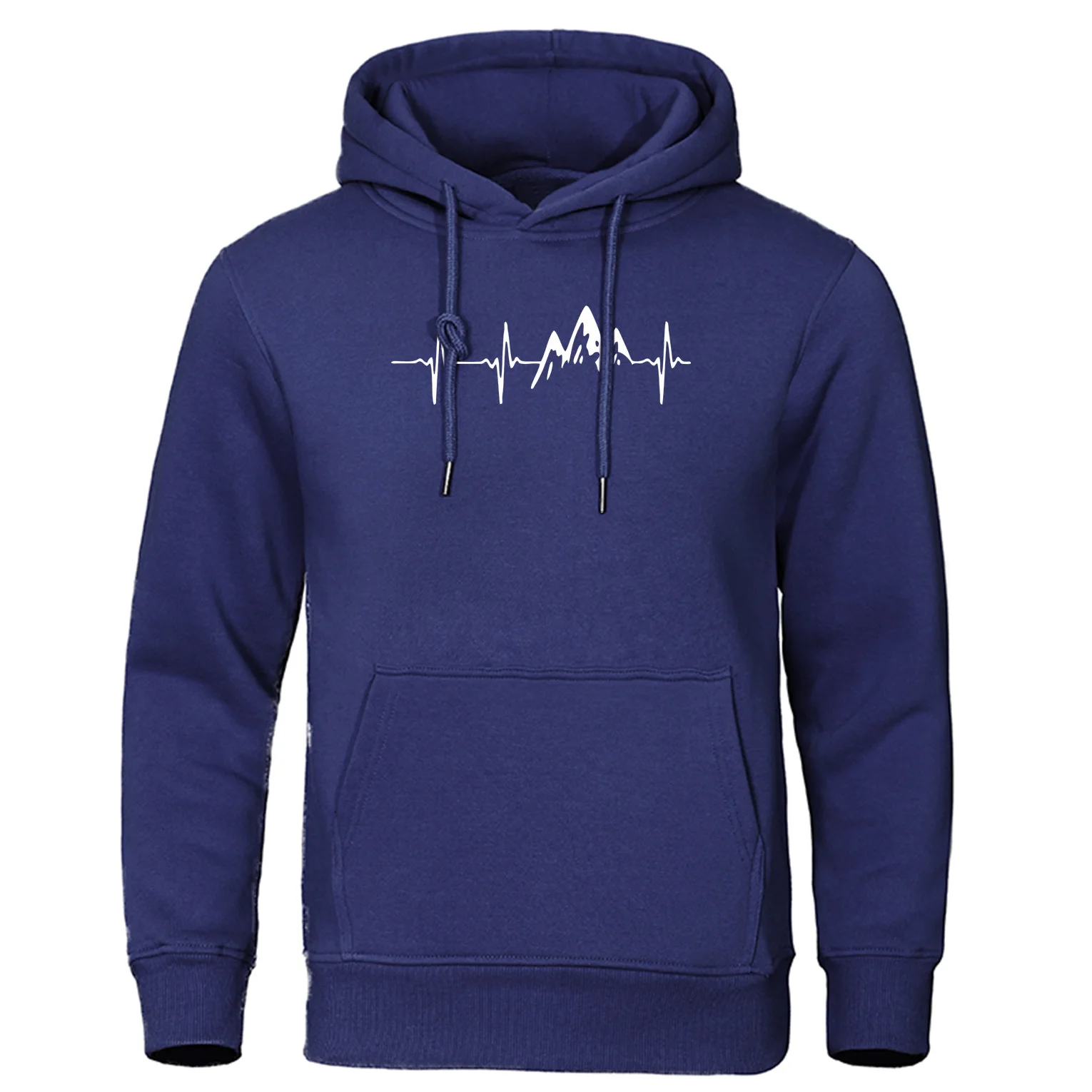 dark blue 5 Горные ЭКГ мужские толстовки Осень Теплый мужской свитер с капюшоном хип хоп спортивный костюм высокое качество мужской пуловер Harajuku уличная одежда - Цвет: dark blue 5