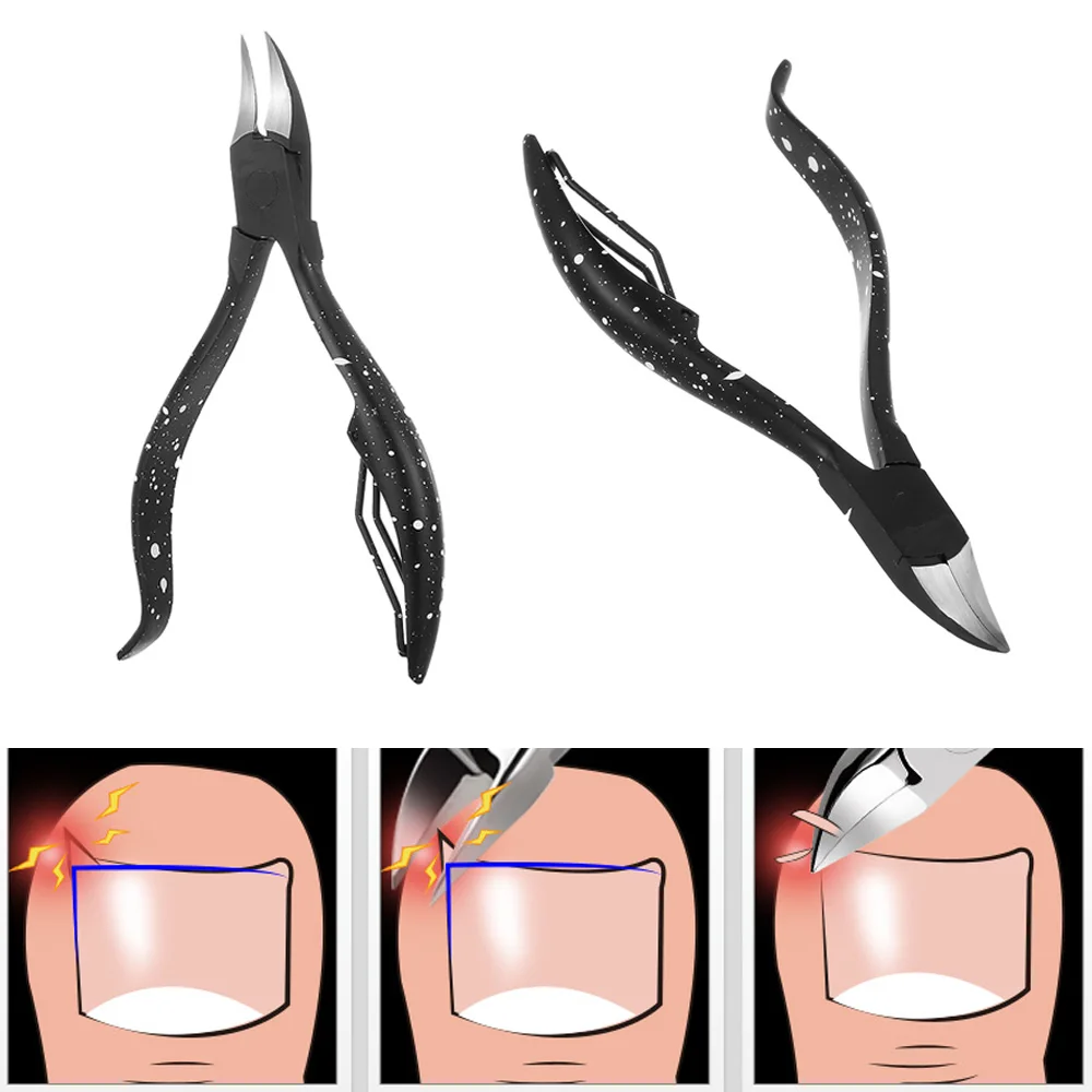 1 шт. модная нержавеющая сталь мертвая кожа кутикулы для удаления ногтевого