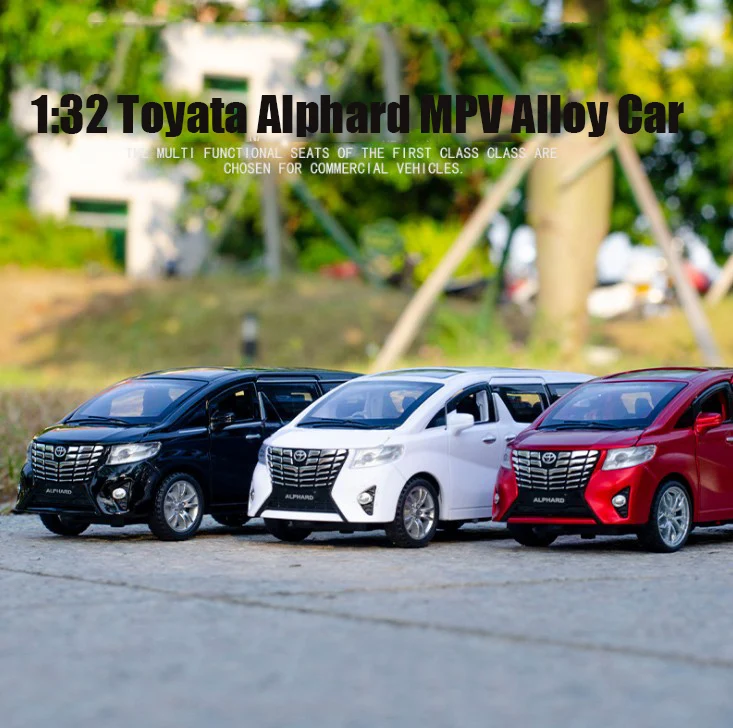 1:32 Alphard MPV Diecasts & Toy транспортные средства металлическая модель автомобиля