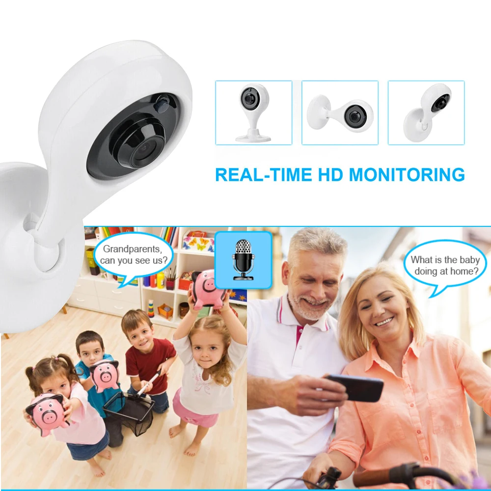Умная IP камера видеонаблюдения HD Wi Fi V380|Радионяни| |