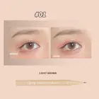 Профессиональная Матовая коричневая подводка для глаз, жидкая подводка для глаз, быстросохнущая долговечная подводка для глаз TSLM1