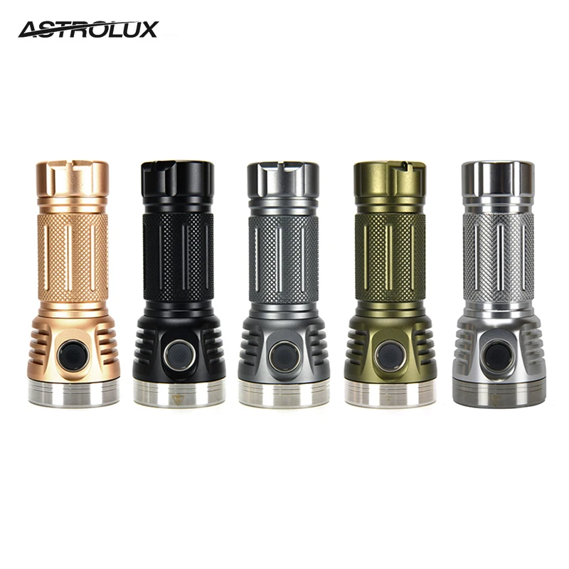 Astrolux MF01 Mini 7* SST20 5500LM CRI95 Type-C Rechargeable Campact EDC Flashlight 26650 21700 18650 Torch Lantern Portable | Лампы и