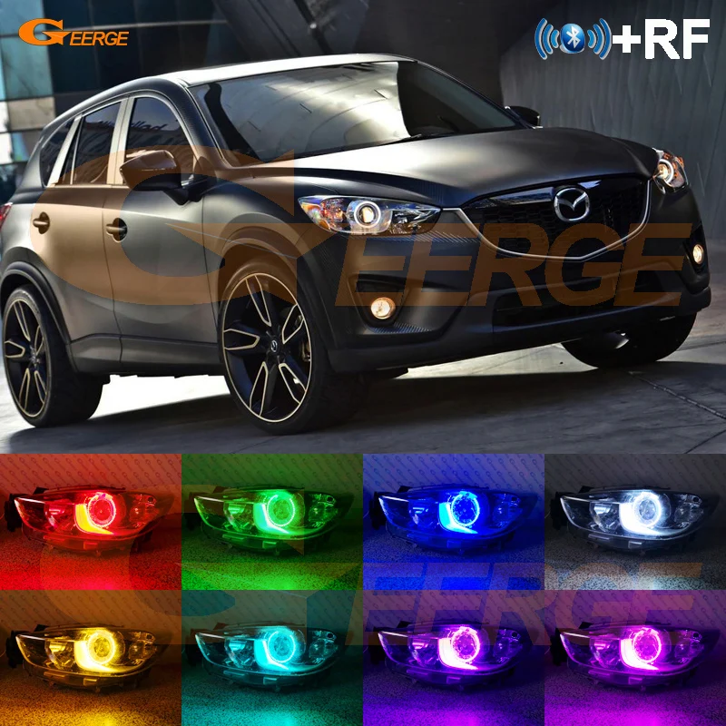 Для Mazda cx5 cx 5 2012 2013 2014 2015 RF remote Bluetooth APP многоцветный ультра яркий RGB светодиодный