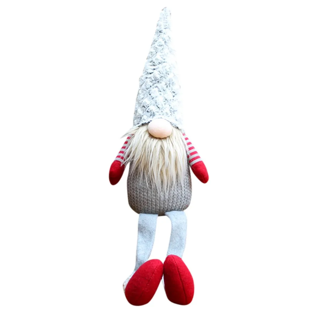 Новый рождественский гном тканевая с Сантой кукла шведский фигурки Детские
