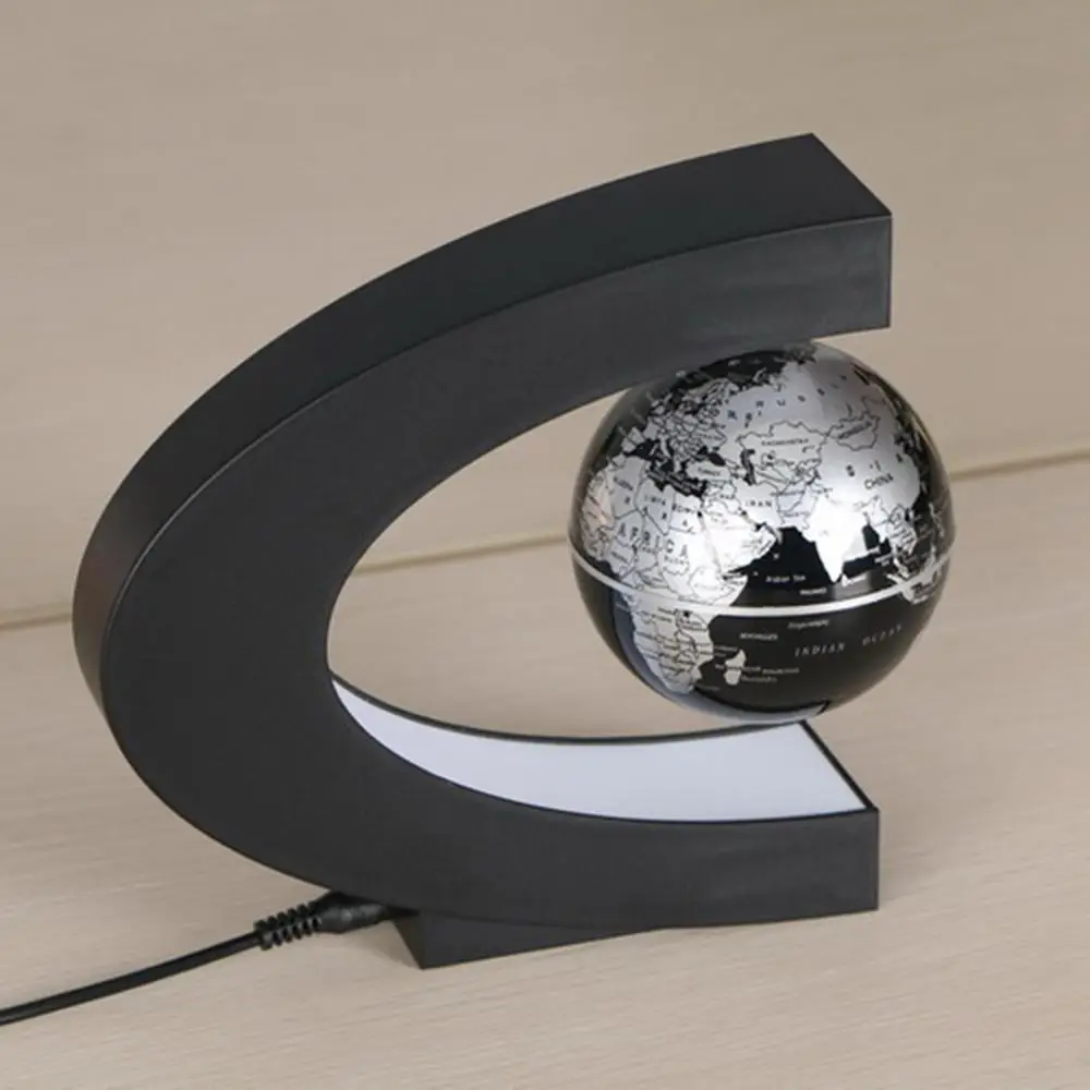 Магнитная левитационная подвеска в виде глобуса география домашний офисный стол