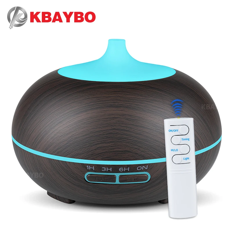 

2020 300ml USB Aroma Diffuser For Home Air Humidifier With LED Lights Essential Oils Mist Maker Wood Grain Ultrasonic Diffusers