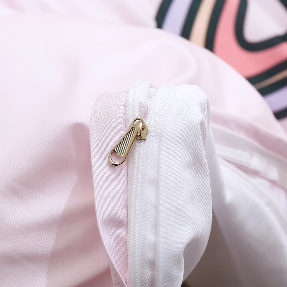 Комплект постельного белья в японском стиле аниме фиолетового цвета Evergarden