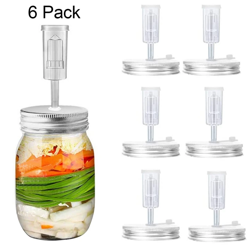 Набор для брожения банок с широким горлышком-airlock силиконовые втулки из