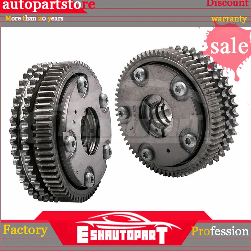 

Intake Left & Right Camshaft Adjuster Actuator For Mercedes W164 W221 W203 V6 2.5/3.0 2720505247 2720505347