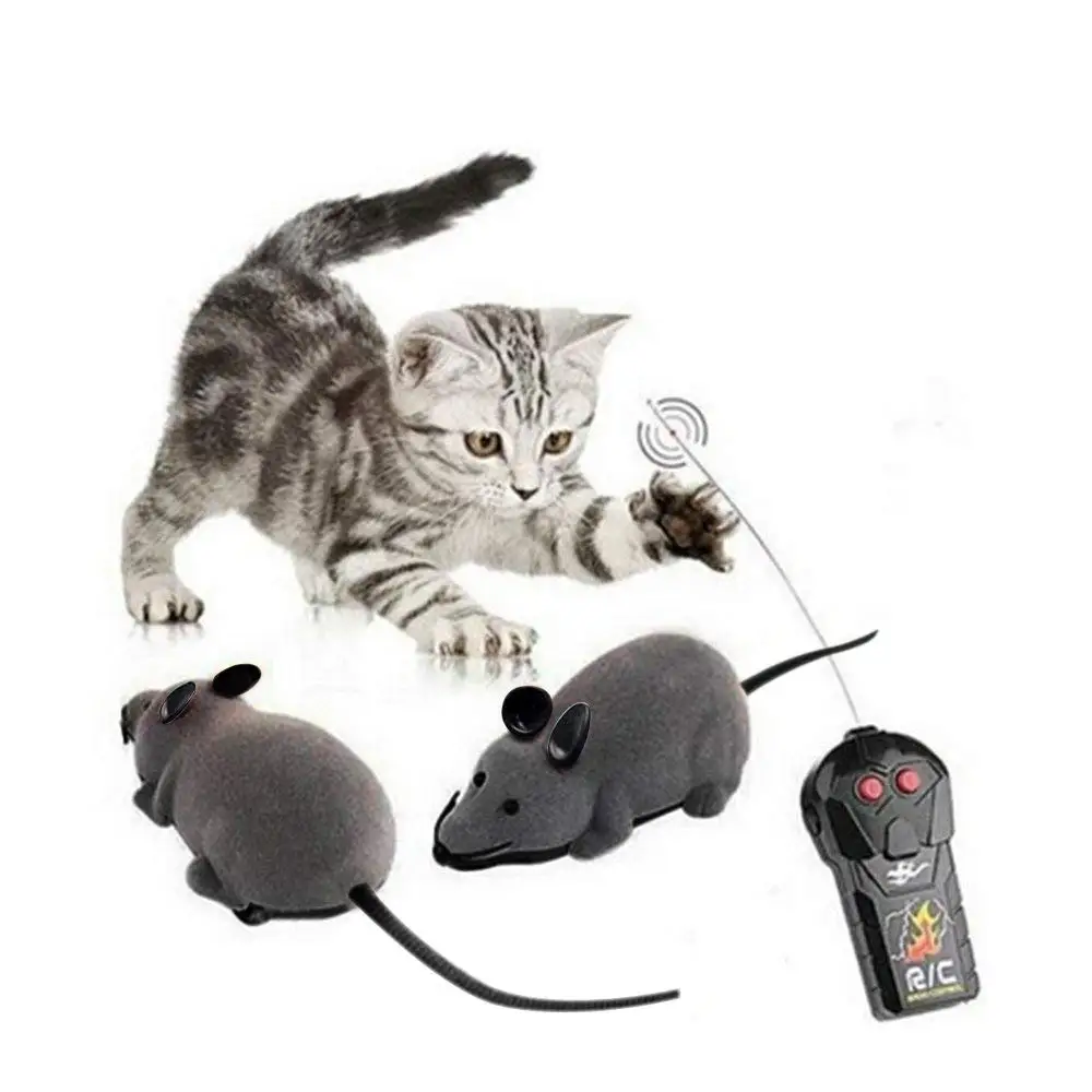 Беспроводной дистанционного Управление макет поддельные крыса Мышь мыши RC игрушечные рации Шутки Шутка страшно трюк ошибок для вечерние и ... от AliExpress WW