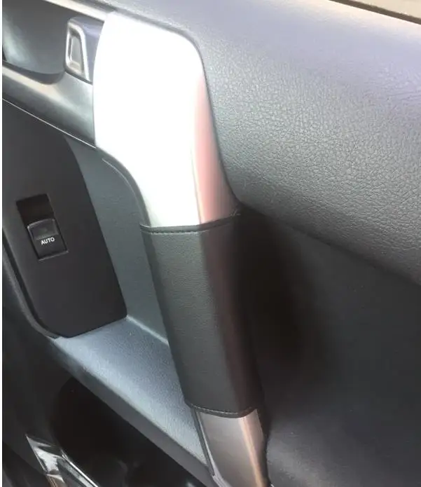 Дверная ручка из микрофибры кожаный чехол для Toyota Prado 2010-2016/Toyota Land Cruiser 2007-2016