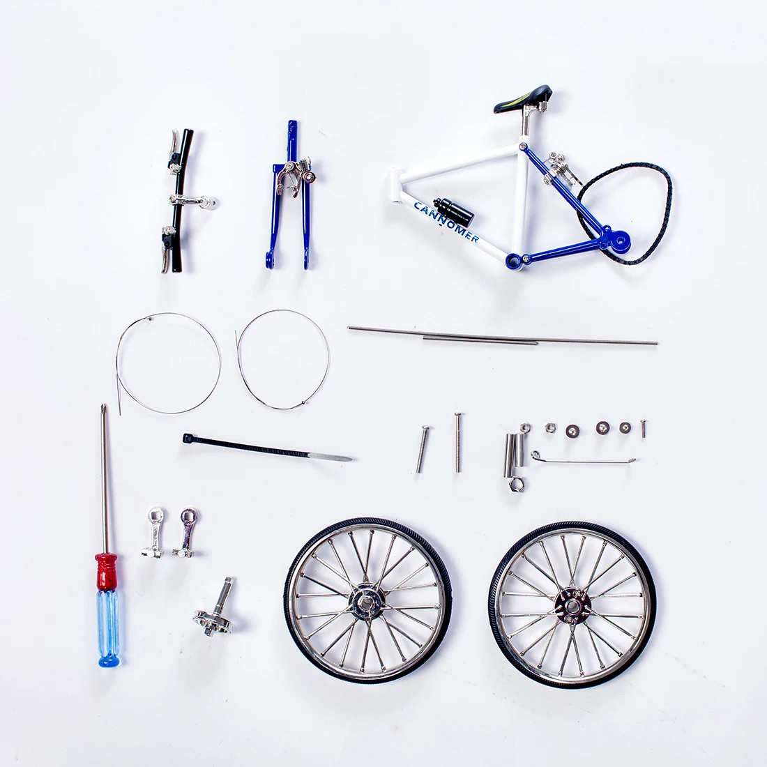 

Metal DIY Assembly Jigsaw Puzzle Bicycle Model Kit - FS-618
