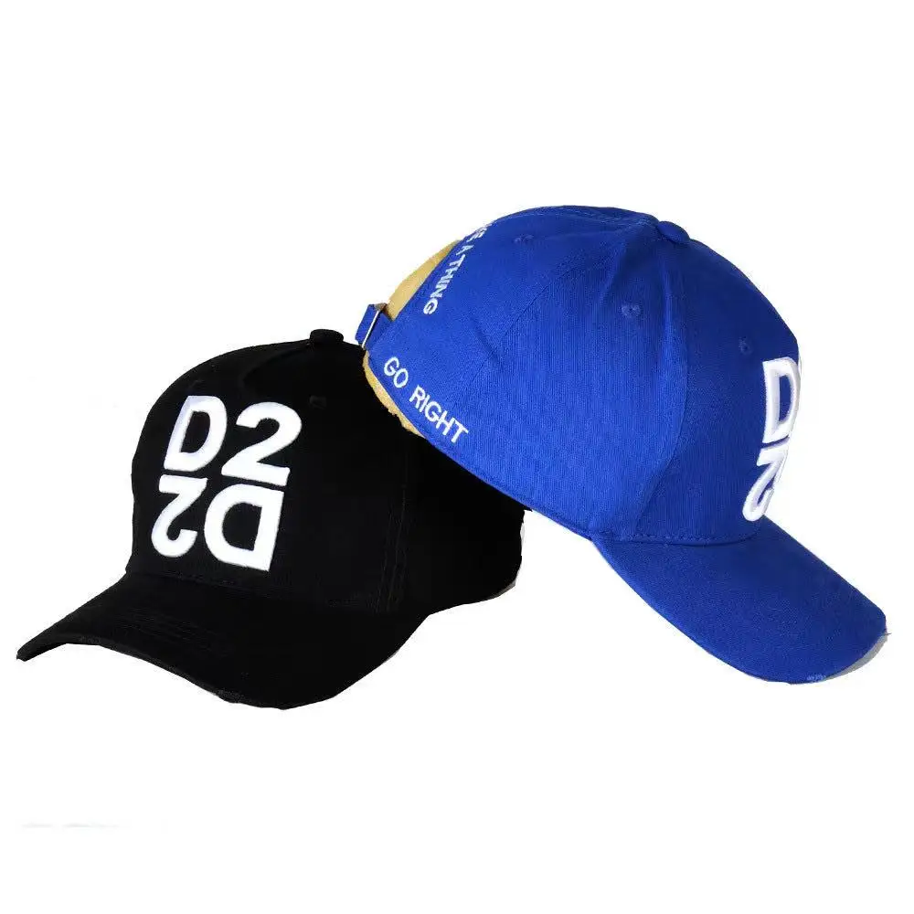 

2021 new Italy icon brand Baseball Caps hat men Baseball Caps cotton unisex Adjustable women dsq2 Baseball Caps letter black cap