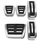 Автомобильные тормозные педали из нержавеющей стали для Audi TT, педали Для VW SEAT Golf 3 4 Polo 9N3 для SKODA Octavia Ibiza Fabia A1 A2 A3 GTI