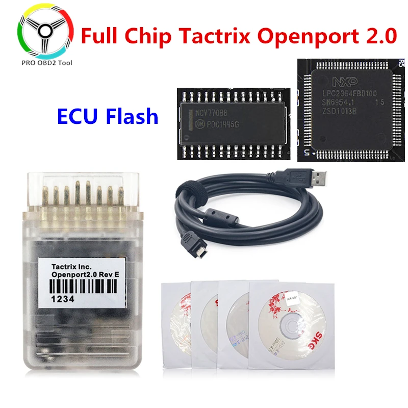 Чип Tactrix Openport 2 0 с ECU FLASH отличное качество чип автоматический инструмент для