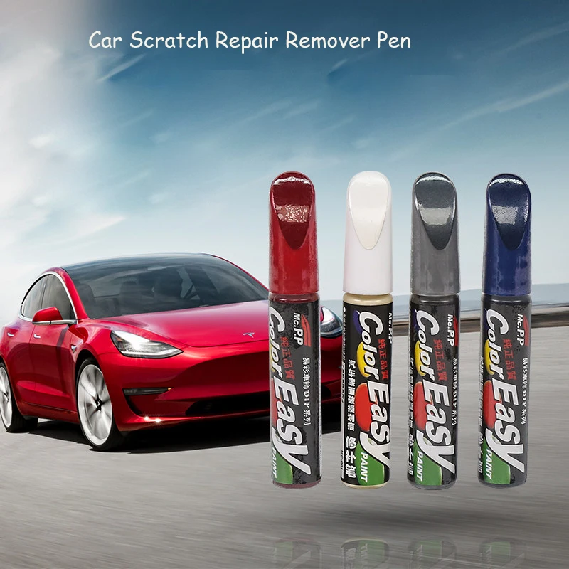 

4 Colors Car Repair Paint Pen Waterproof Car Scratch Repair Remover Pen Auto Paint Care Tools Car Styling Painting Pens Car Wash