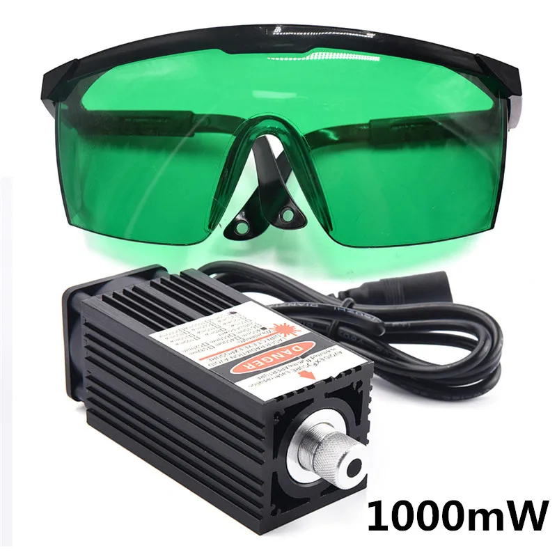 12V 500/1000/2500/5500 мВт сине-фиолетовый лазерный диод лазерная модель для лазерного станка с ЧПУ для Бумага/Пластик/липа/древесины