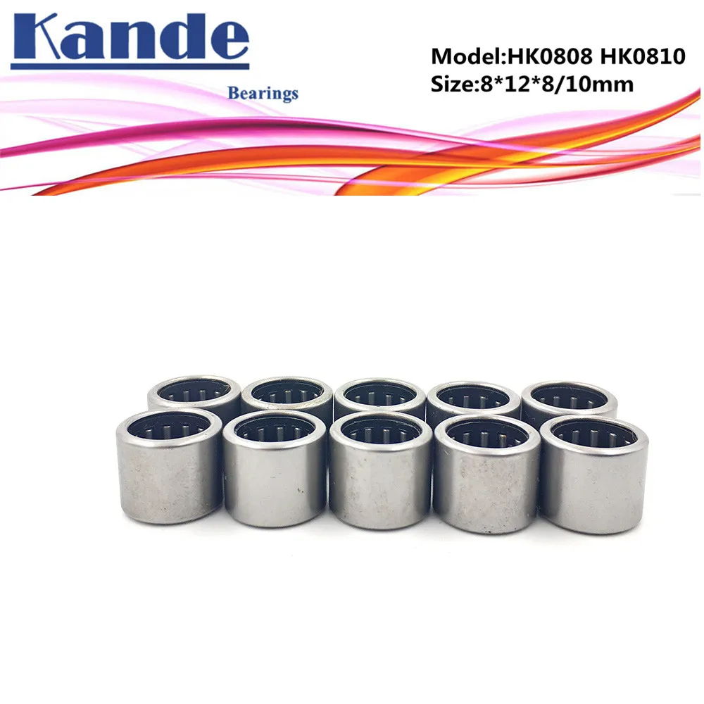 Игольчатый подшипник HK0808 HK0810 8x12x8 мм 8x12x10 игольчатый HK081208 HK081210 TLA88Z TA89Z |