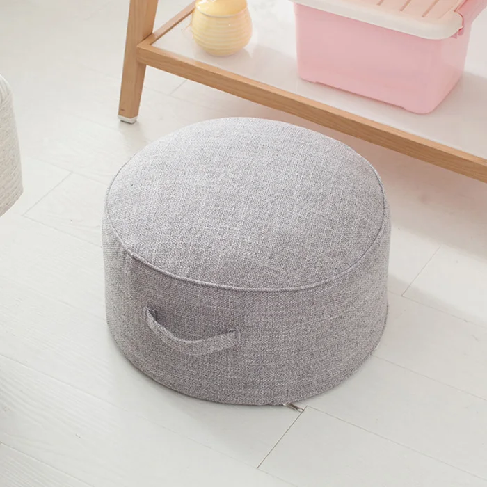 Round Floor Seat Cotton Linen Cushion Meditation Mat Removable Washable Cushion TT-best