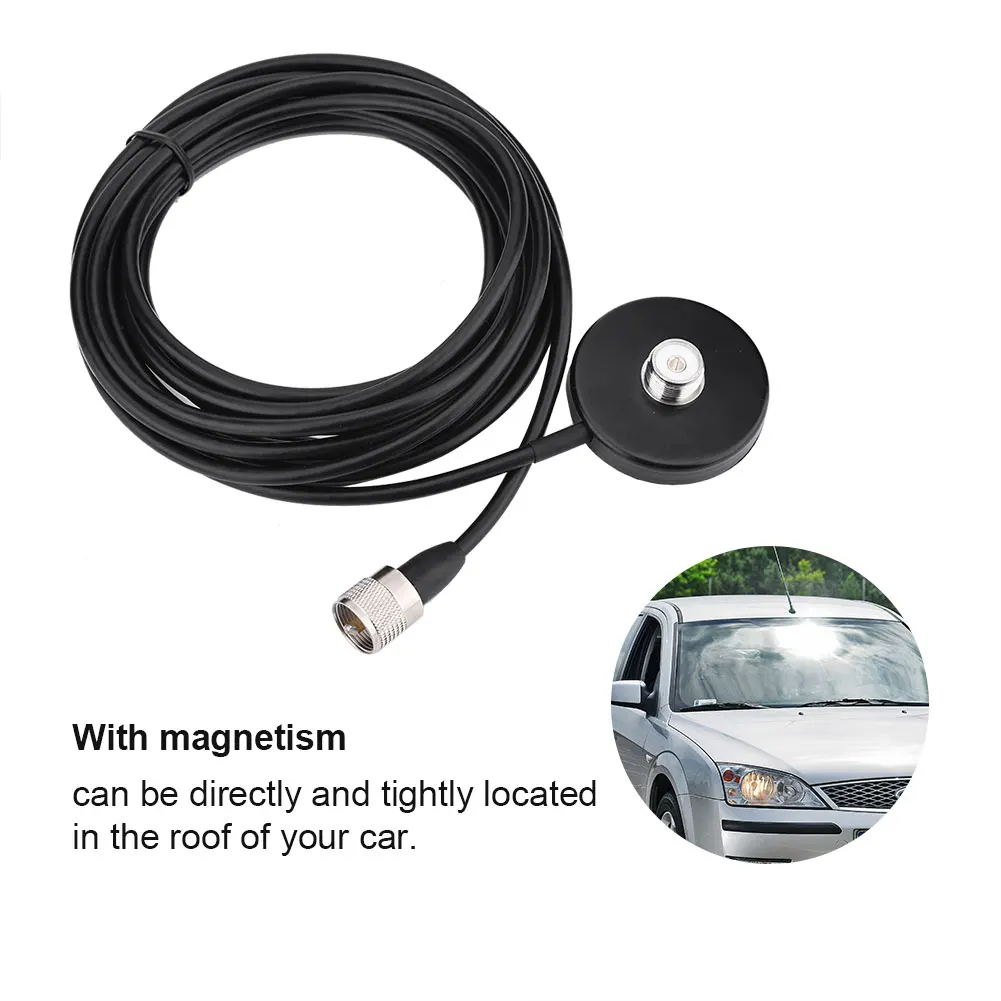 Мобильная Автомобильная антенна магнитное крепление на крышу с 5 метровым