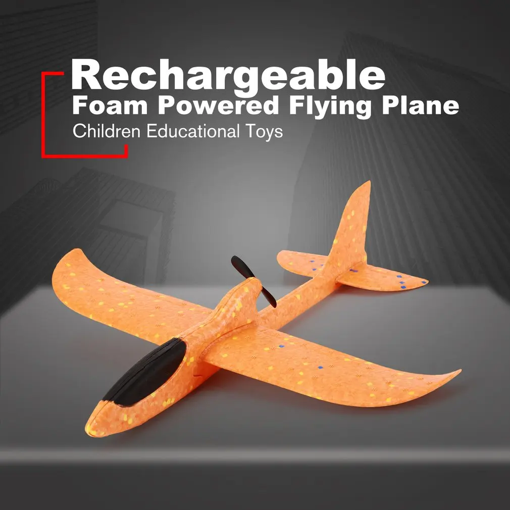 Самодельный Электрический планер пенопластовый летающий самолет