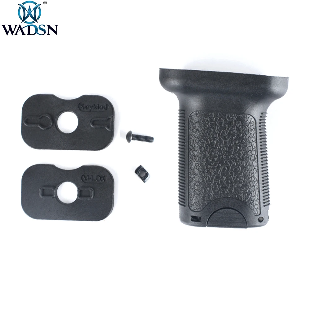 WADSN Airsoft TD Grip Universal Toy Accessories Tactical Plastic Handgrip fit Keymod M-lok Rail System | Спорт и развлечения