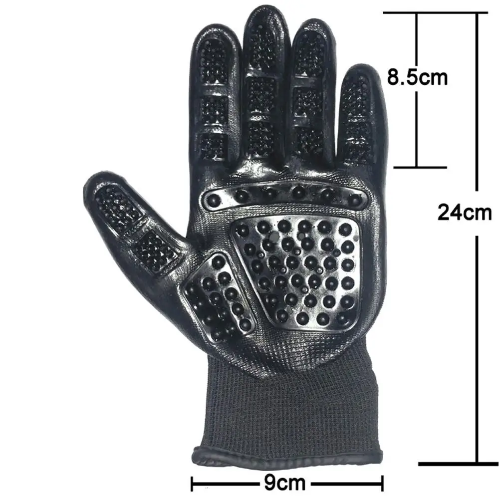 2 шт. перчатки для ухода за домашними животными силиконовый массажер домашних