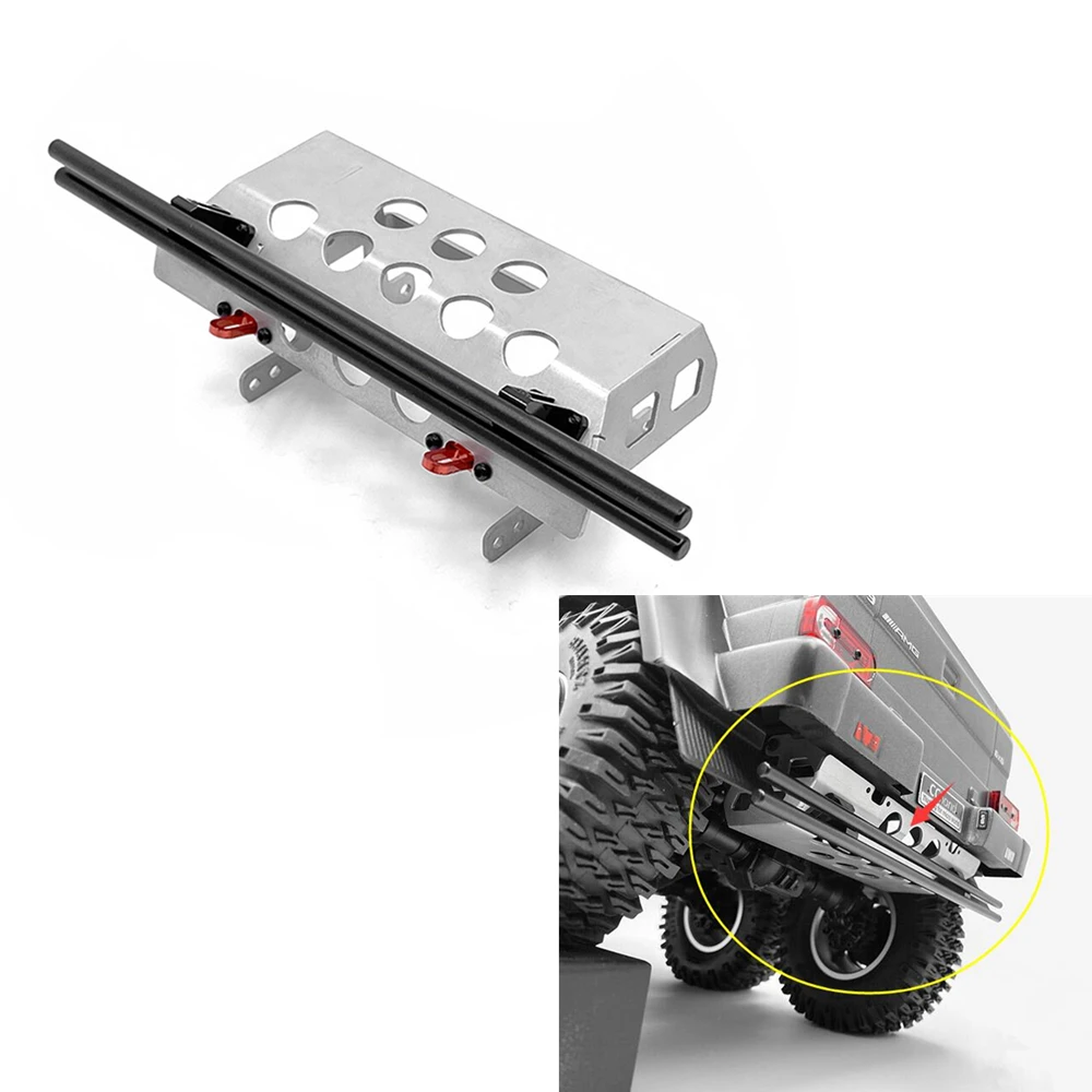 Багги Rc гусеничная игрушка часть автомобиля металлический задний бампер с