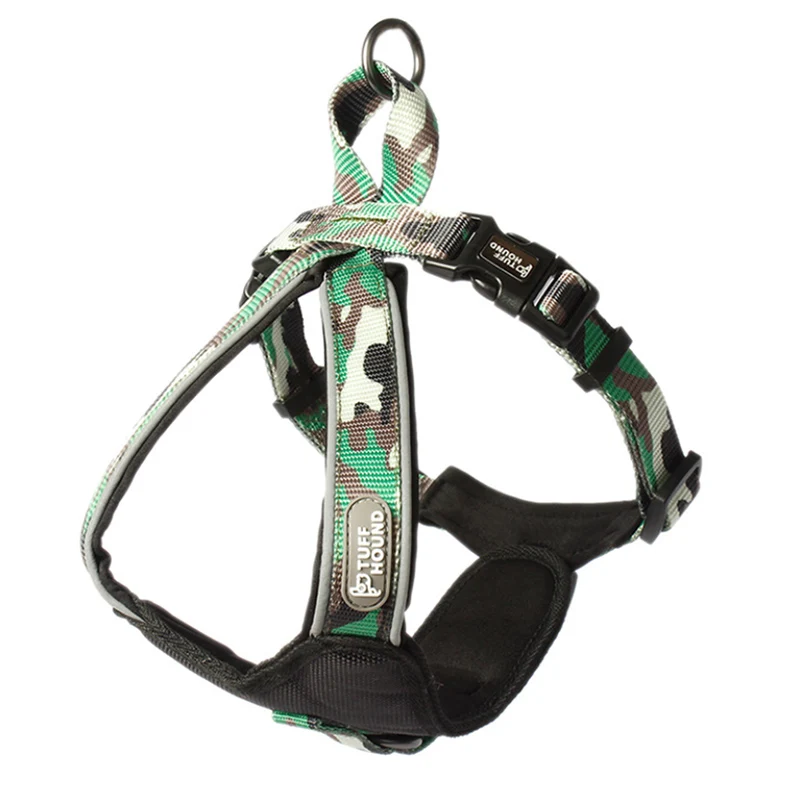 Нейлоновый Светоотражающий ошейник для собак среднего и большого размера Сбруя