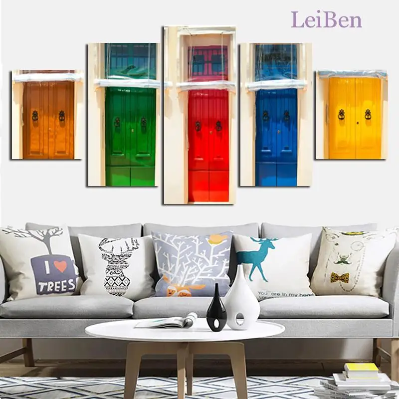 

5 шт., декоративная рамка для дверей в скандинавском стиле