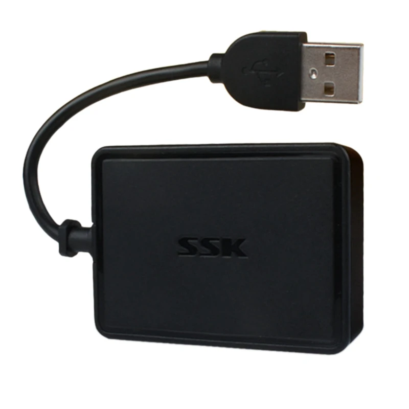 SSK 4-Port HUB USB2.0 Is Suitable for Video Cameras USB Fans Mouse Keyboards Samsung Xiaomi iPhone and Other Devices | Компьютеры и